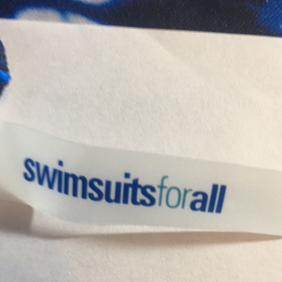 SWIMSUITS FOR All - Quick Dry Swimsuit Cover Up/Jean Top Abstract Sunburst - Picture 13 of 16